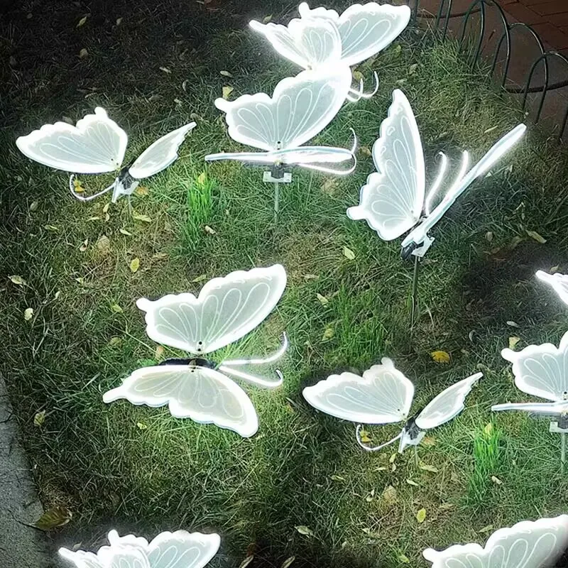 

Динамические светодиодные бабочки из акрила