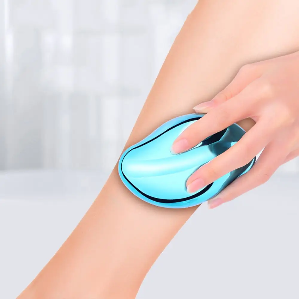 

1 pc Depilation Tool Crystal Hair Remover Painless Safe Epilator Physical Crystal Hair Eraser Easy Cleaning Reusable Body Home