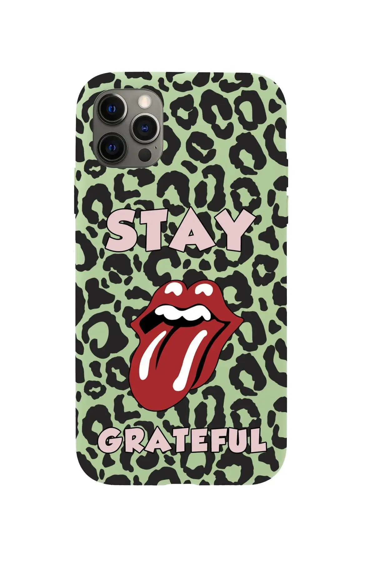 

Силиконовый чехол для Iphone 12 Pro Max Stay graeful Premium Green Launch