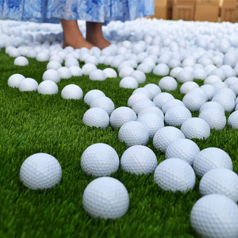 

10PCS/Pack Golf Balls Outdoor Sports White PU Foam Golf Ball Indoor Outdoor Practice Training Aids New 2021