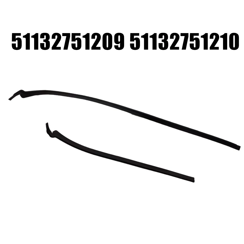 

2pcs Front Wiper Air Deflector Seal Strip Windshield Wiper Cowl Seal For BMW For MINI R55-R57 51132751209 51132751210