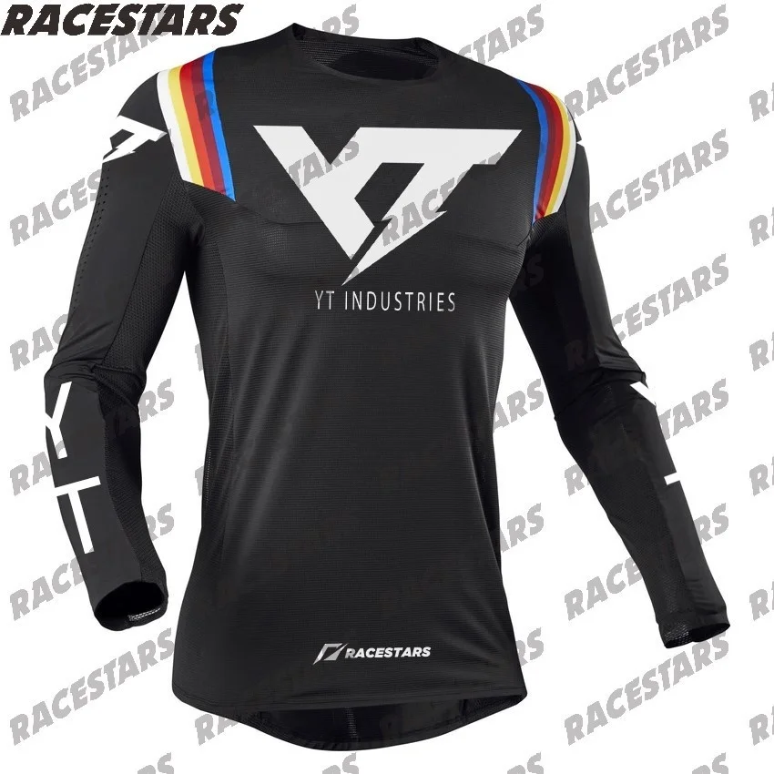 

YT INDUSTRIES MTB Jersey Enduro Motocross Jersey Downhill Mountain Jersey DH Bike Wear Cycling Jersey Maillot Ciclismo Hombre MX