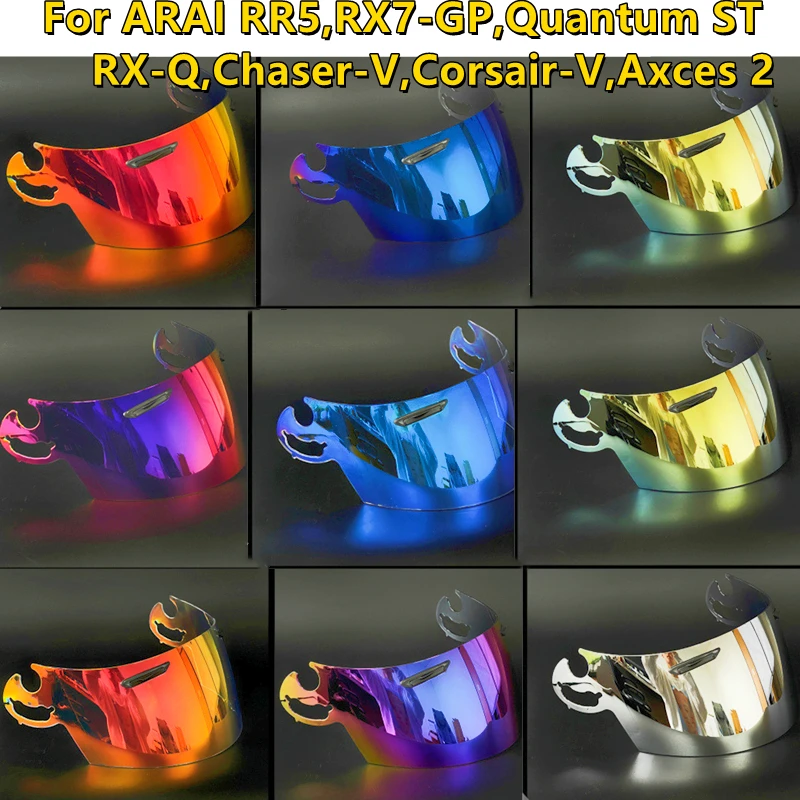 Helmet Visor for Arai RR5,RX7-GP,Quantum ST,RX-Q,Chaser-V,Corsair-V,Axces 2 Motorcycle Helmet Shield Windshield Sunshield Parts
