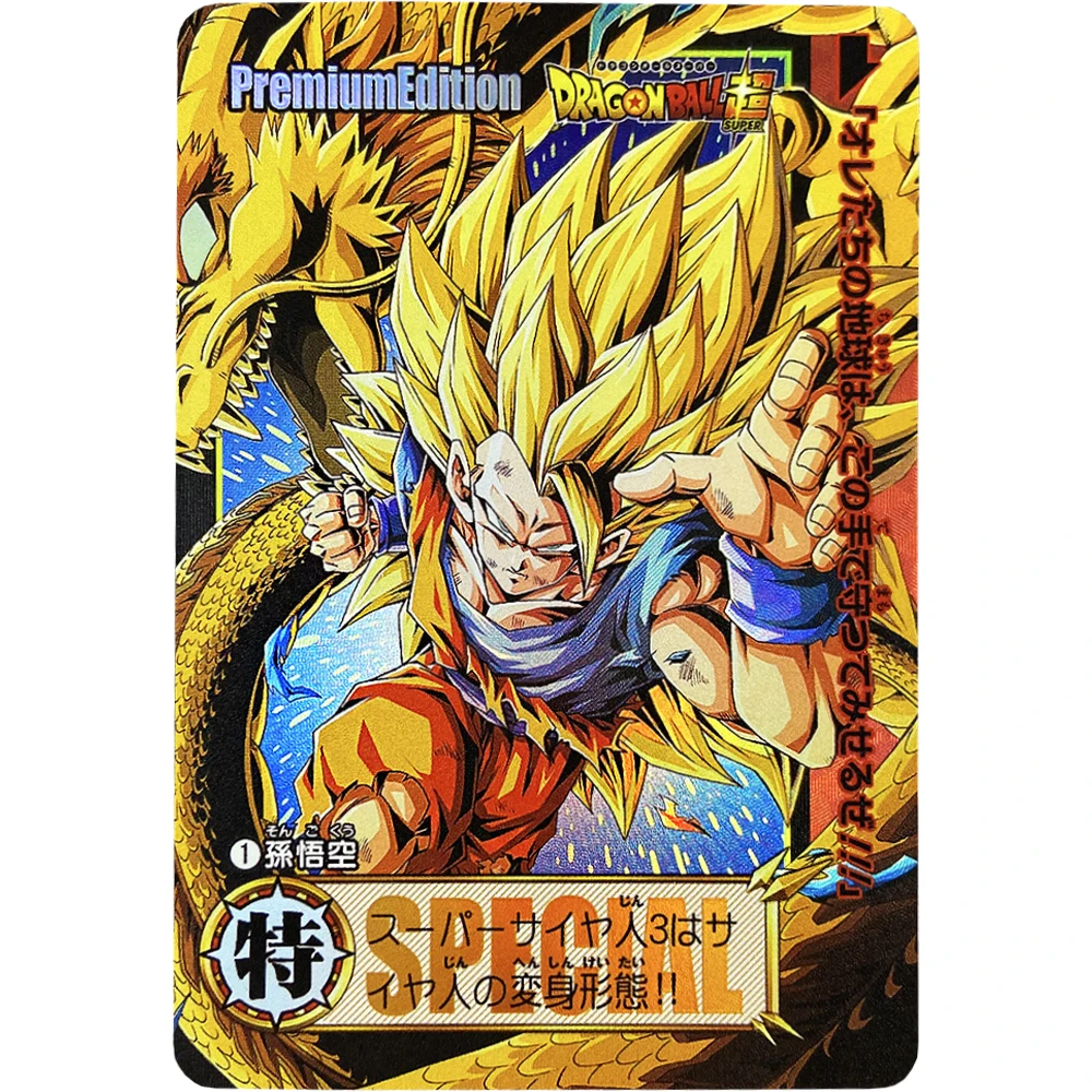 9 шт./компл. Dragon Ball Z Gt супер сайян файтинг флэш-карты Гоку Гохан Вегета игры аниме