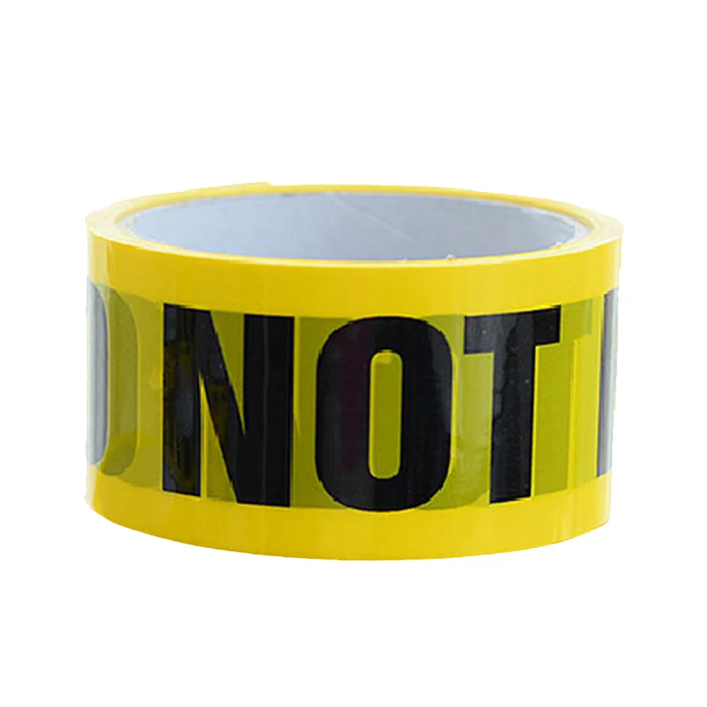 

DO NOT ENTER Safety Tape Wear-resistant Safe Self Adhesive Sticker PVC Warning Tape for Walls Floors Pipes