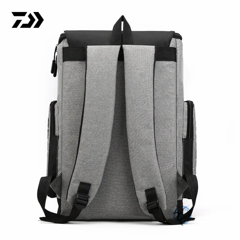Daiwa Men's Outdoor Fishing Storage Backpack Camping Backpack Laptop Bag Men's and Women's Leisure Large-capacity Backpack