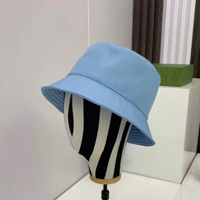 

750366 Bucket Hat Men's Women's Nylon Fisherman's Hat Fashion Summer Sun Hat Beach Hat Luxury Casual Unisex Design 2022 New