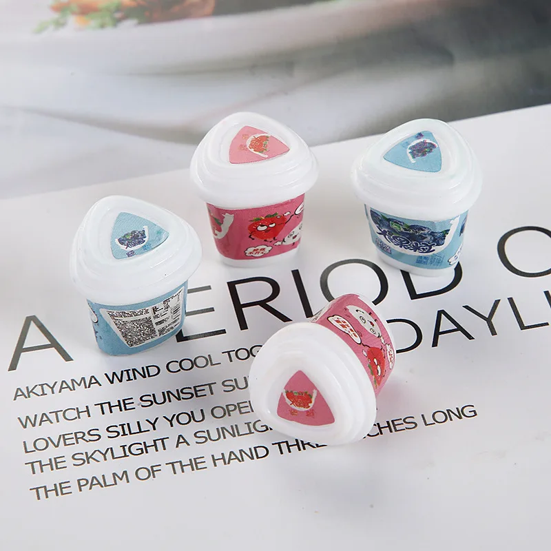 Искусственная еда из смолы 3D Мини йогурт аксессуары для украшения дома - купить