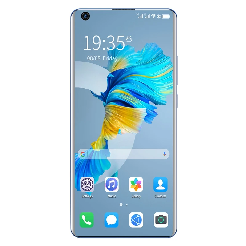 Mate40RS Smartphone 7.3 Inch MTK6737 3GB+64GB Memory 4G Three Cards Standby Android 6.0 EU Plug |
