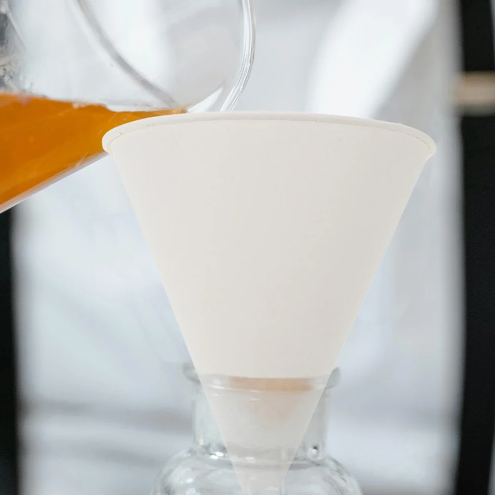 25 шт. одноразовая масляная воронка бумажные воронки автомобильные конусные