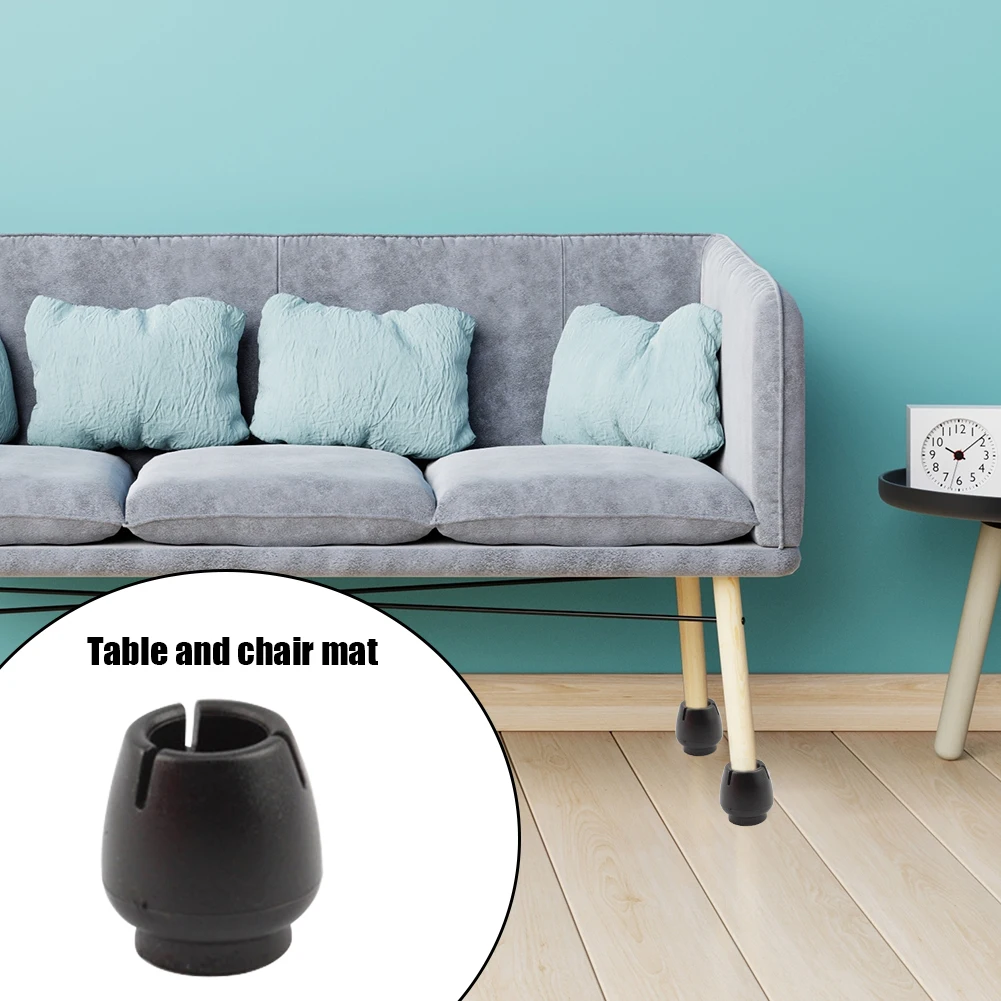 

16pcs Silicone Furniture Feet Pads with Felt Floor Protectors for Non-Slip Sofa Chair Table Glides Feet Cap Bottom Accessories