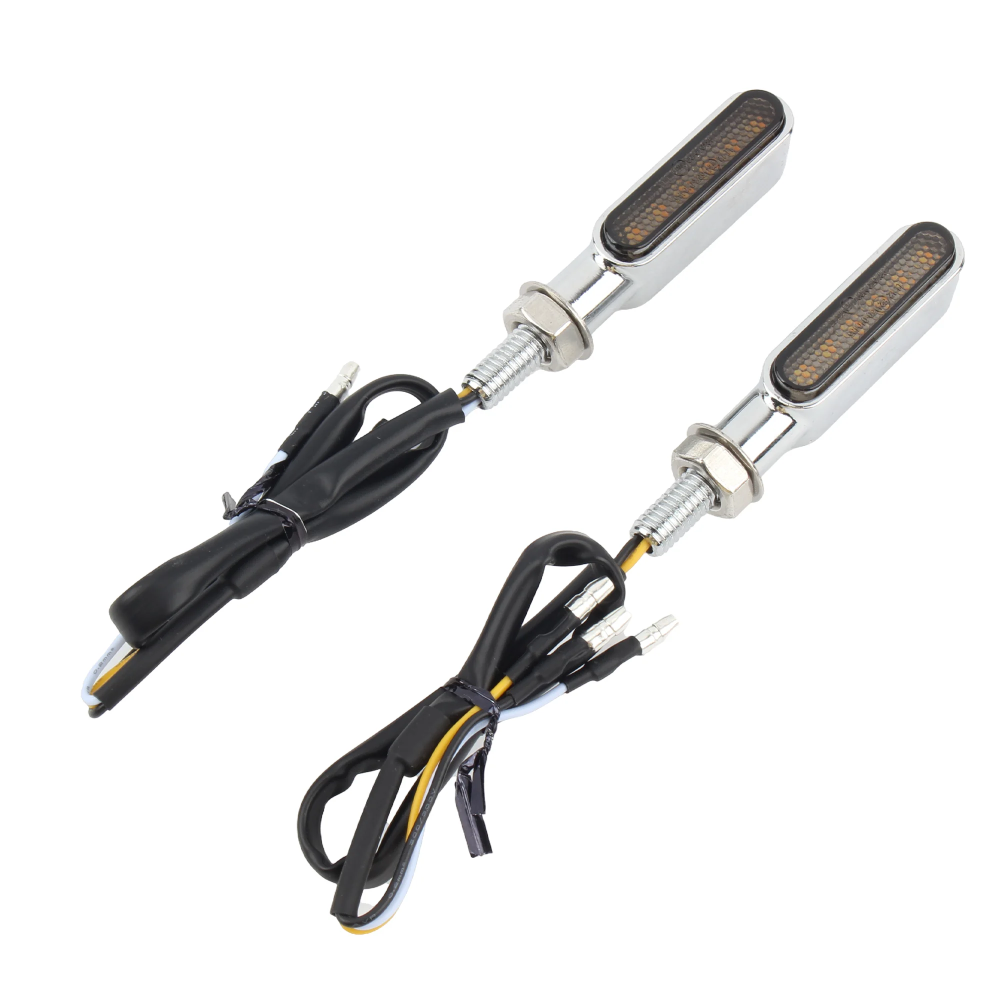 Светодиодный мини-сигнал поворота для мотоцикла мигающий сигнал желтого и