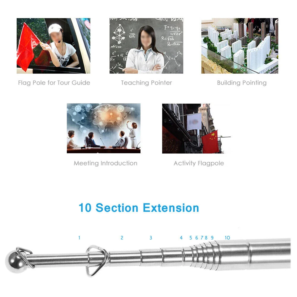 

Garden Décor Flag Stand For Teachers Graduations Guides Mascots Parades Parties Stadium Events Store Promotions.