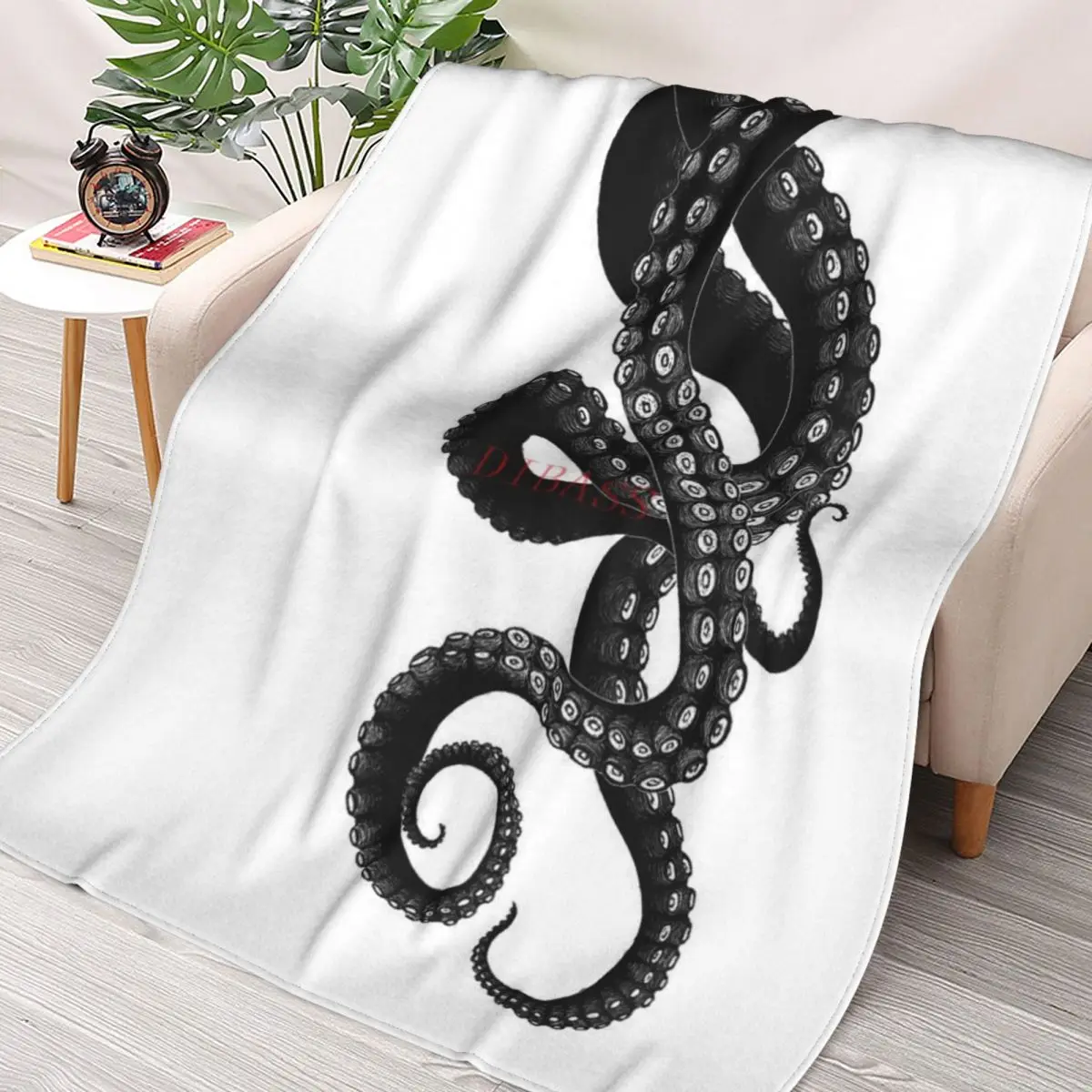 

Получить Фланелевое покрывало с 3D принтом Kraken
