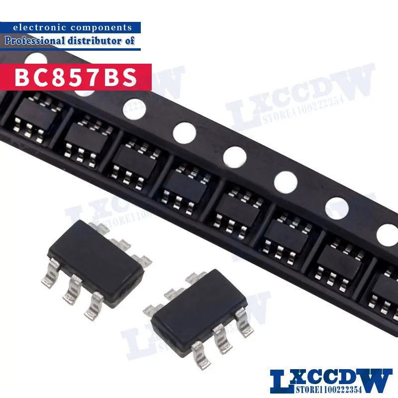 10 шт. BC847BS 1FT BC846BS BC846 BC857BS BC857 BC856BS BC856 SOT-363 BC847 SOT23-6 SOT