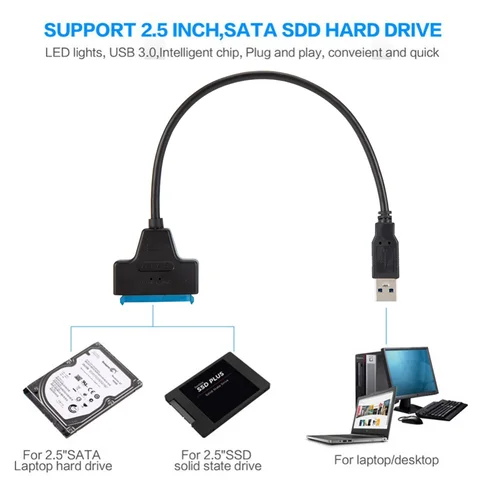 ICANING Адаптер SATA к USB 3.0
