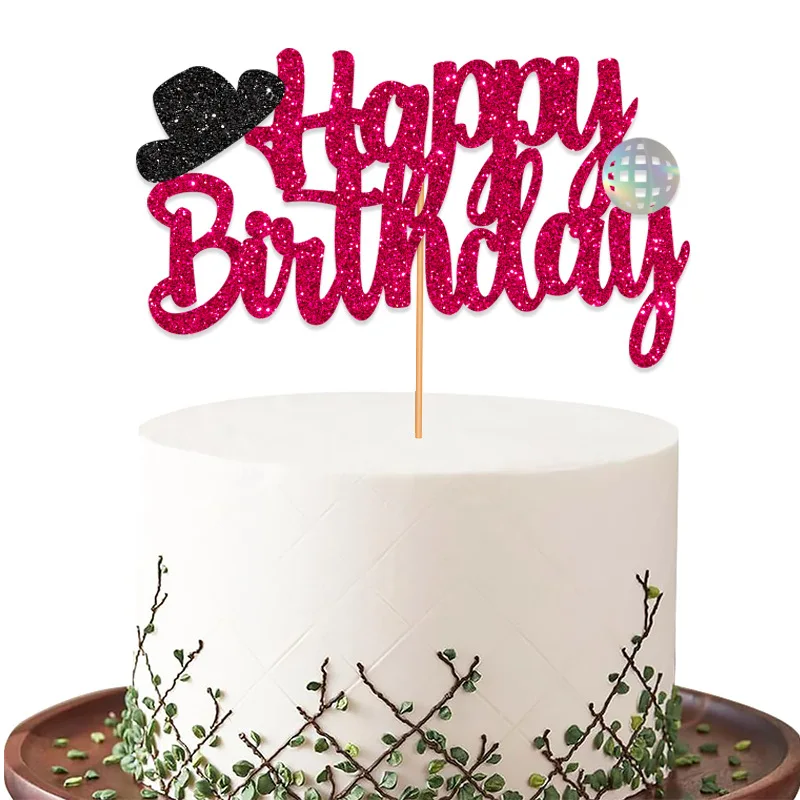 Диско Тематический Топпер для торта