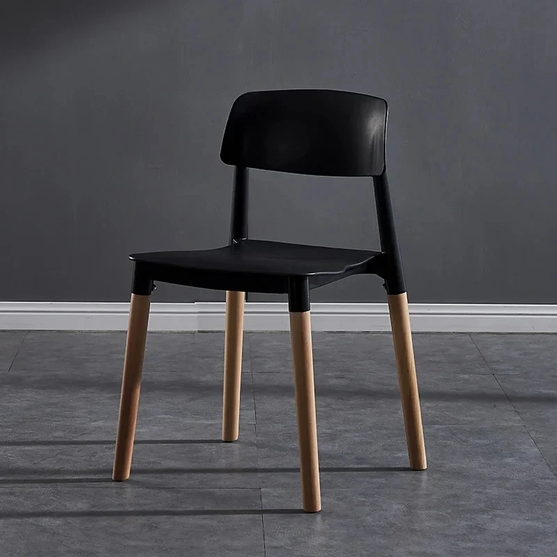 Обеденные стулья в скандинавском стиле деревянные модные европейские кухонные