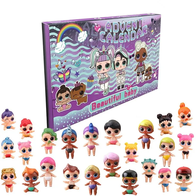 24 шт./коробка Детские аниме-фигурки робот