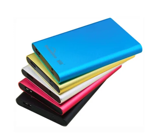 Фото Blueendless Внешние жесткие диски HD 80 Гб 500 Гб HDD ультра-тонкий сейсмический портативный жесткий диск для хранения или ноутбука №3