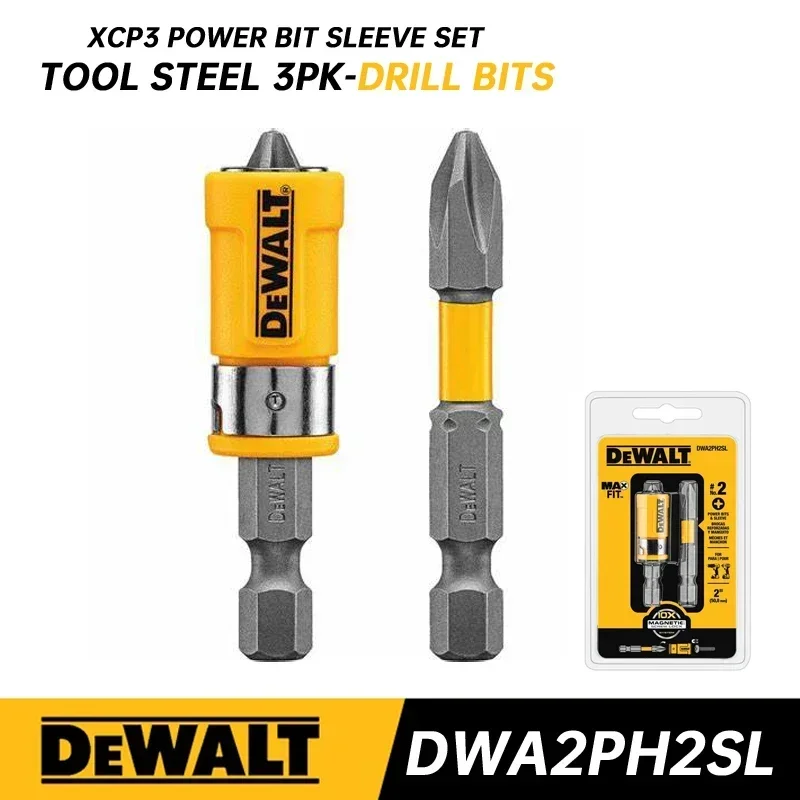 DEWALT DWA2PH2SL Phillips магнитные биты набор втулок для электроинструментов ударная