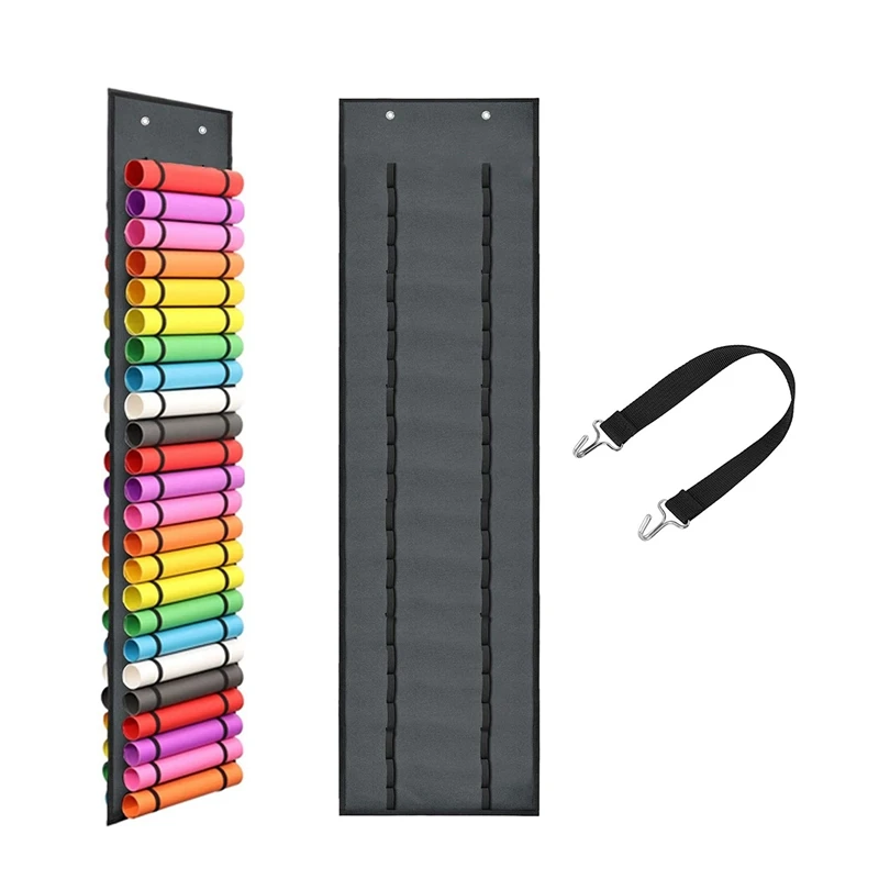 

Vinyl Roll Holder With 48 Compartments, Vinyl Roll Storage Organizer Wall Craft Room Organizers And Storage