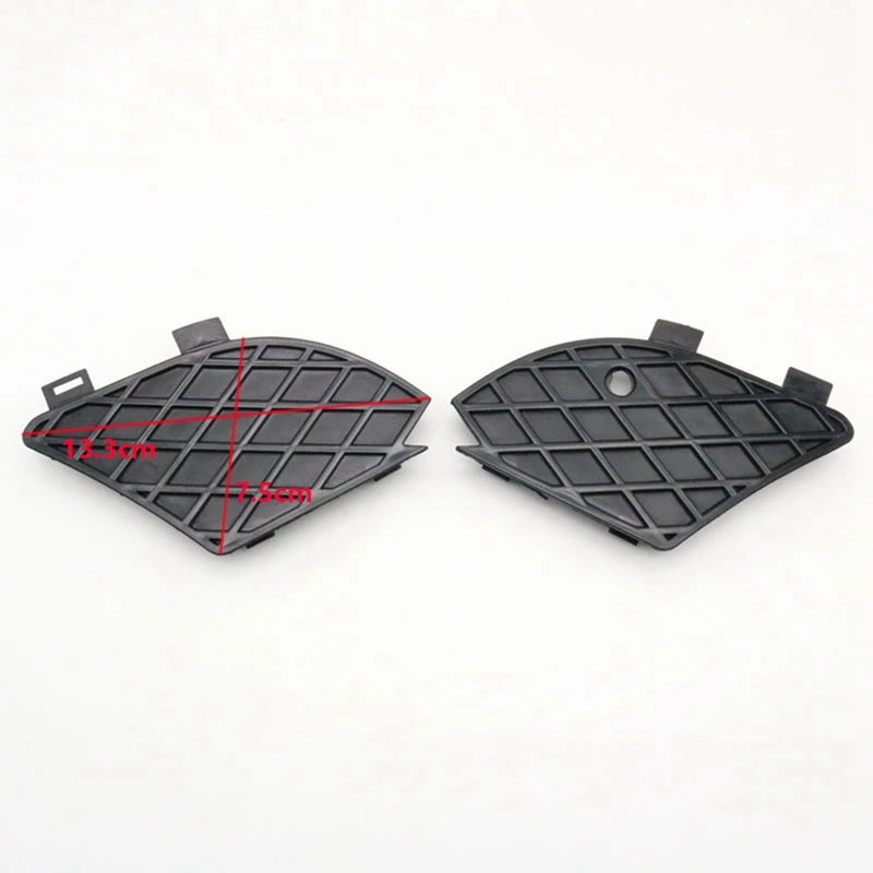 Автомобильный передний бампер противотуманная задняя крышка рамка решетка для