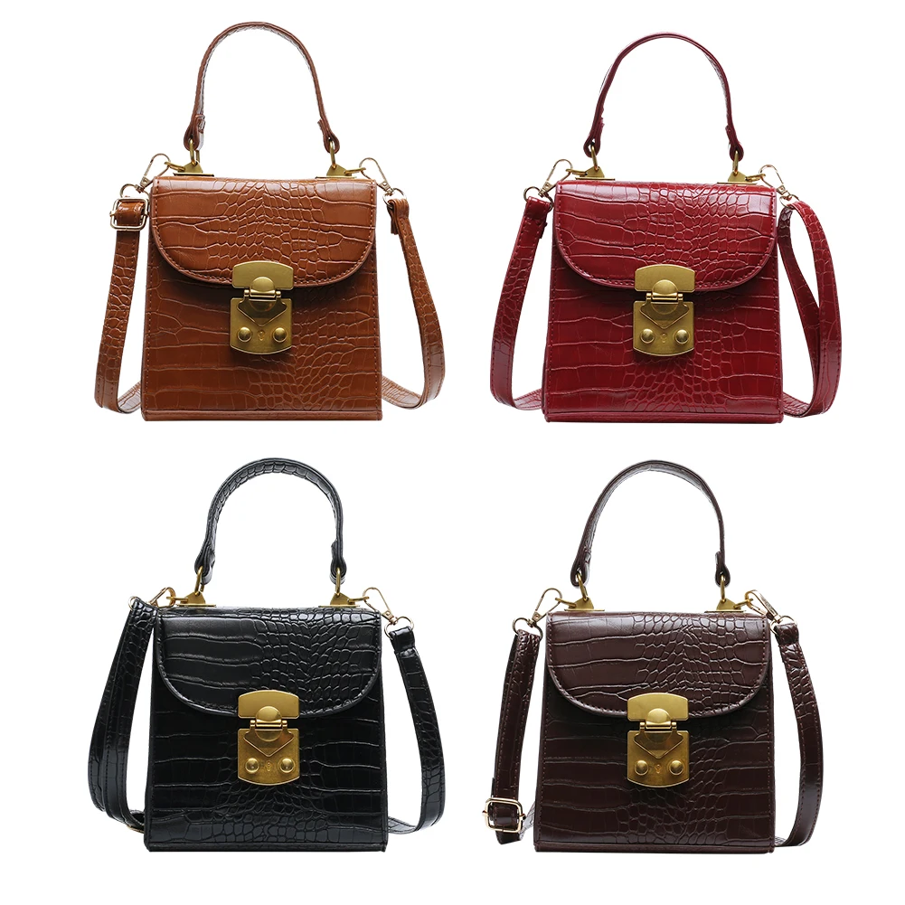 

Однотонные сумки на плечо, повседневные женские кожаные сумки-мессенджеры через плечо для девушек, женская модная сумка-мессенджер на плеч...