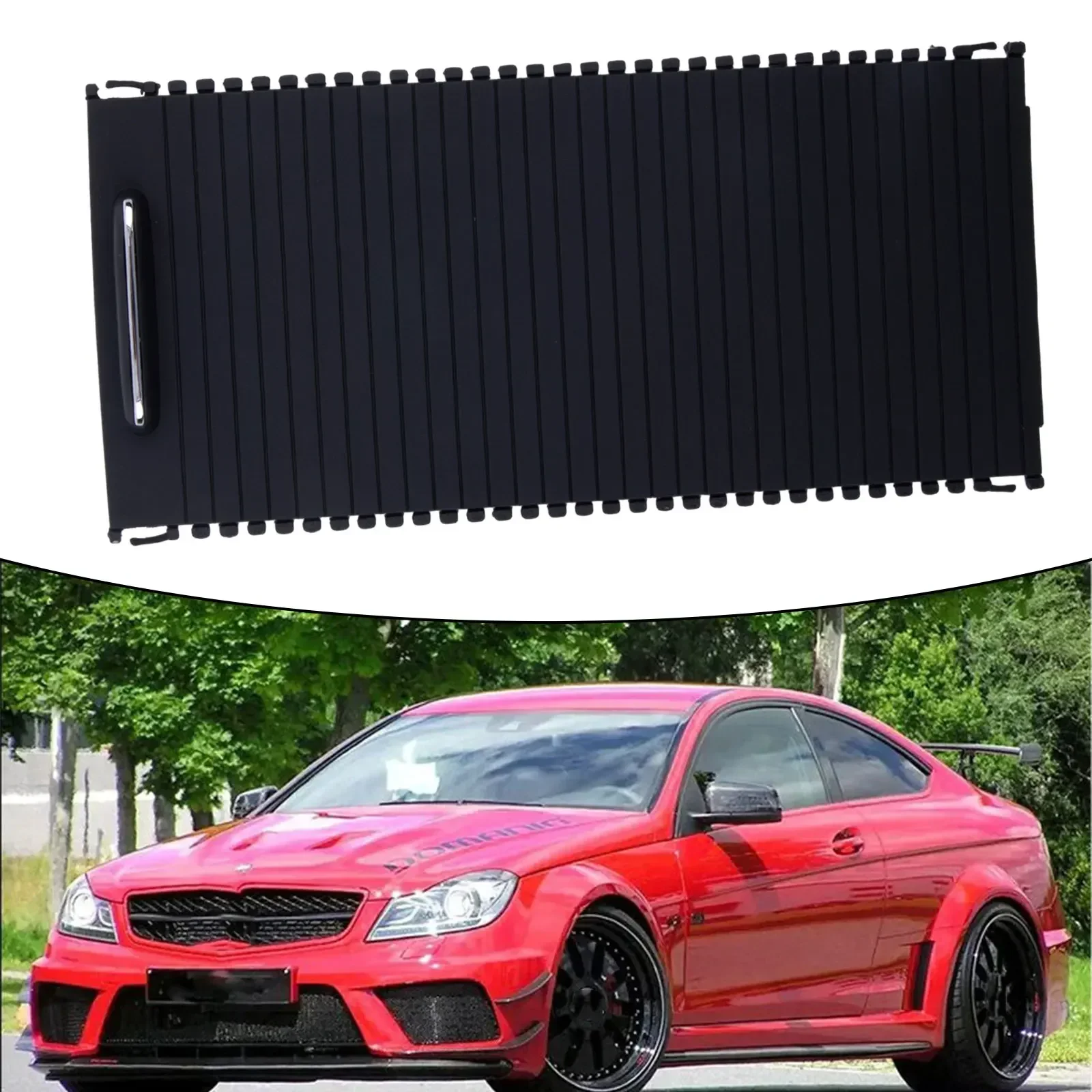 Крышка для шторки Mercedes -Benz C-Class (W204 и S204) черная C280 4matic Sedan/ RWD Sedan 2008-2012