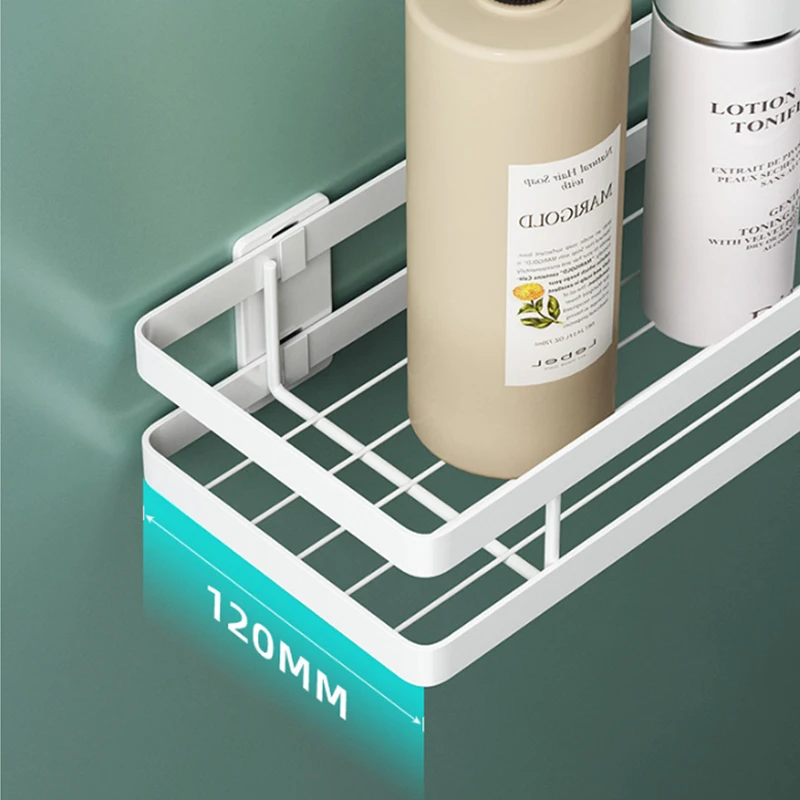 Настенный угловой держатель для душа и шампуня | Строительство ремонт