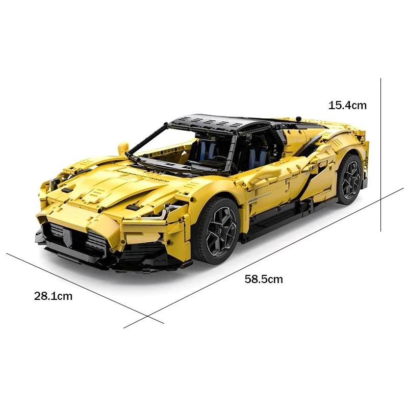 В наличии 93510 1:8 технический Радиоуправляемый спортивный автомобиль MC20