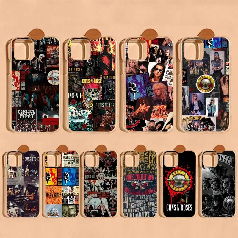 

Guns N Roses Good Time Phone Case For iPhone 14 11 12 13 Mini Pro XS Max Cover 6 7 8 Plus X XR SE 2020 Funda Shell