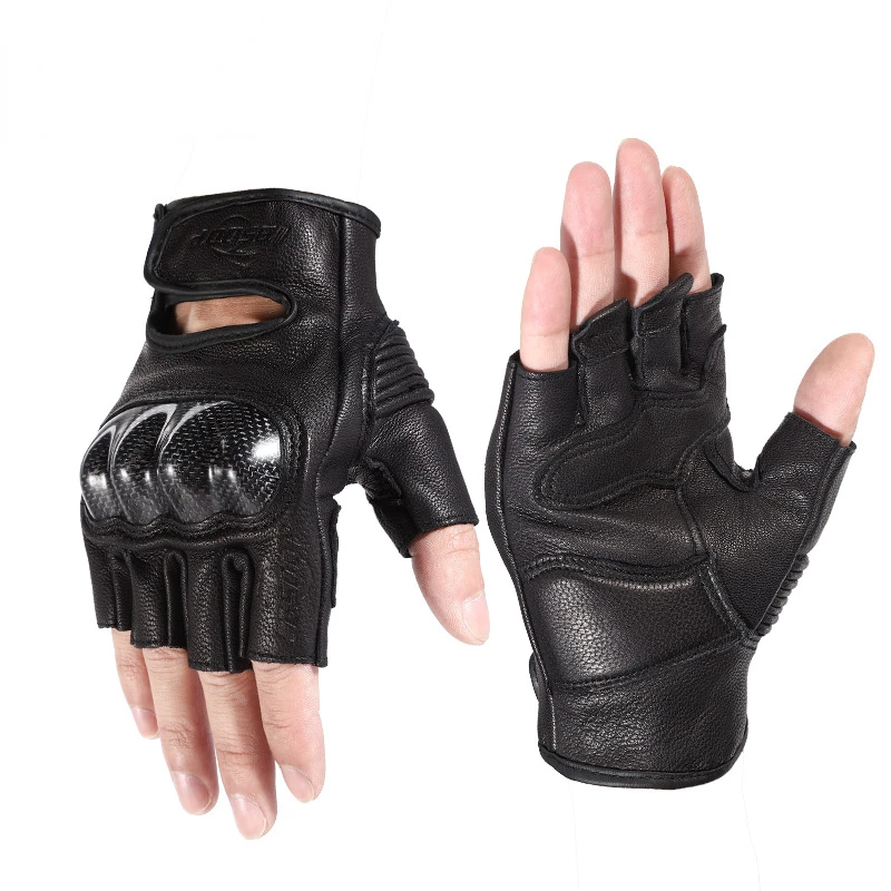Riding Gloves for Protection of Motorcycles Off-road Riding Summer Breathable Motorcycles Anti Slip Outdoor Half Finger Gloves