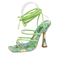 thick sole women shoe straps platform shoes fashion luxury sandals woman summer 2022 high heels womens