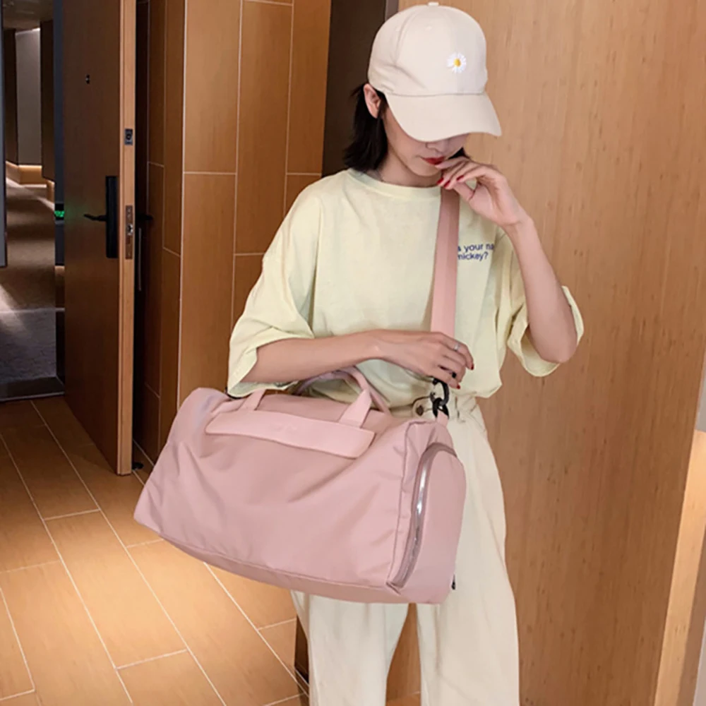 Large-capacity Fitness Bag Dry And Wet Separation Waterproof Sports Yoga Shoulder Handbag Short-distance Travel Bag 2022 New