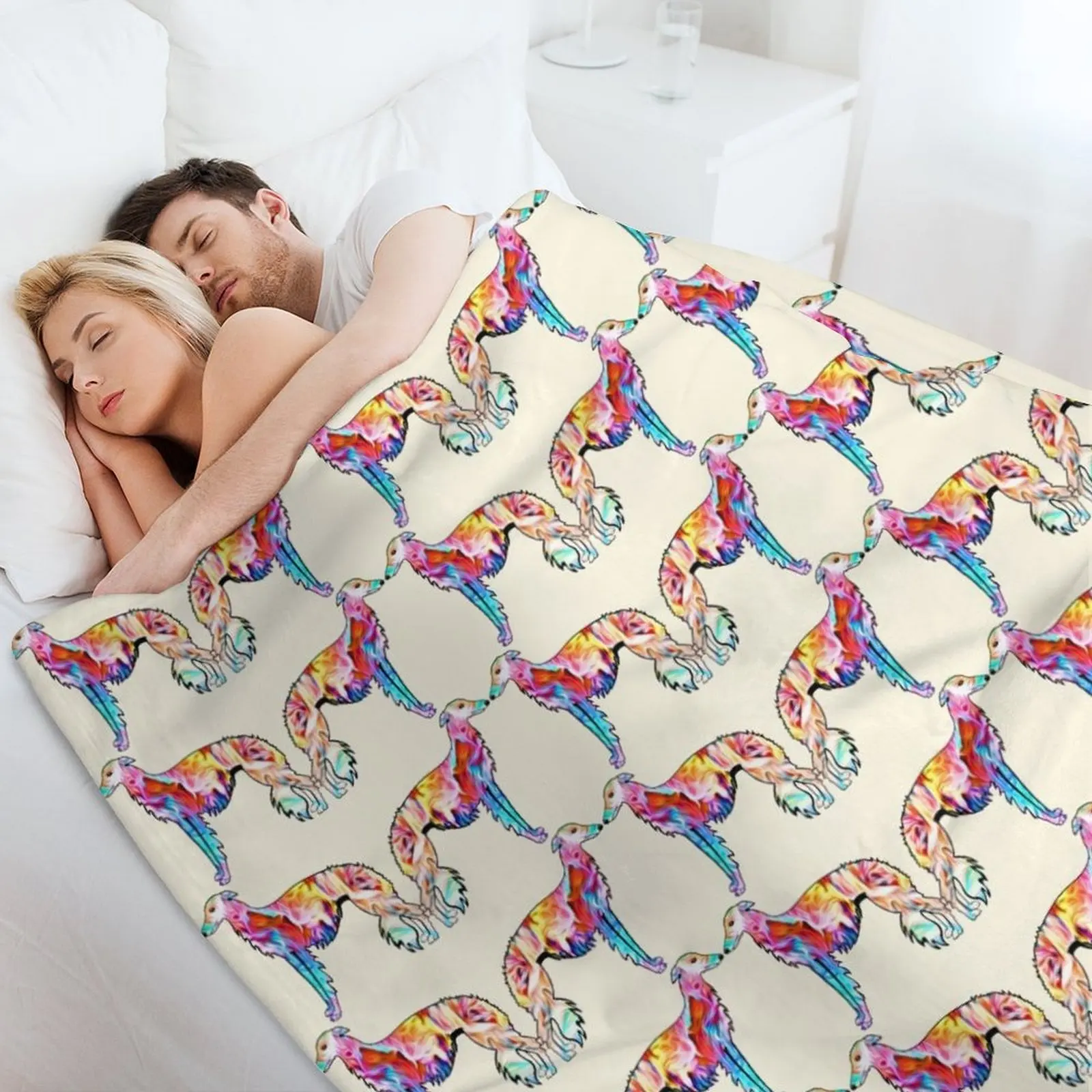 Мраморное серебристое одеяло для пляжа