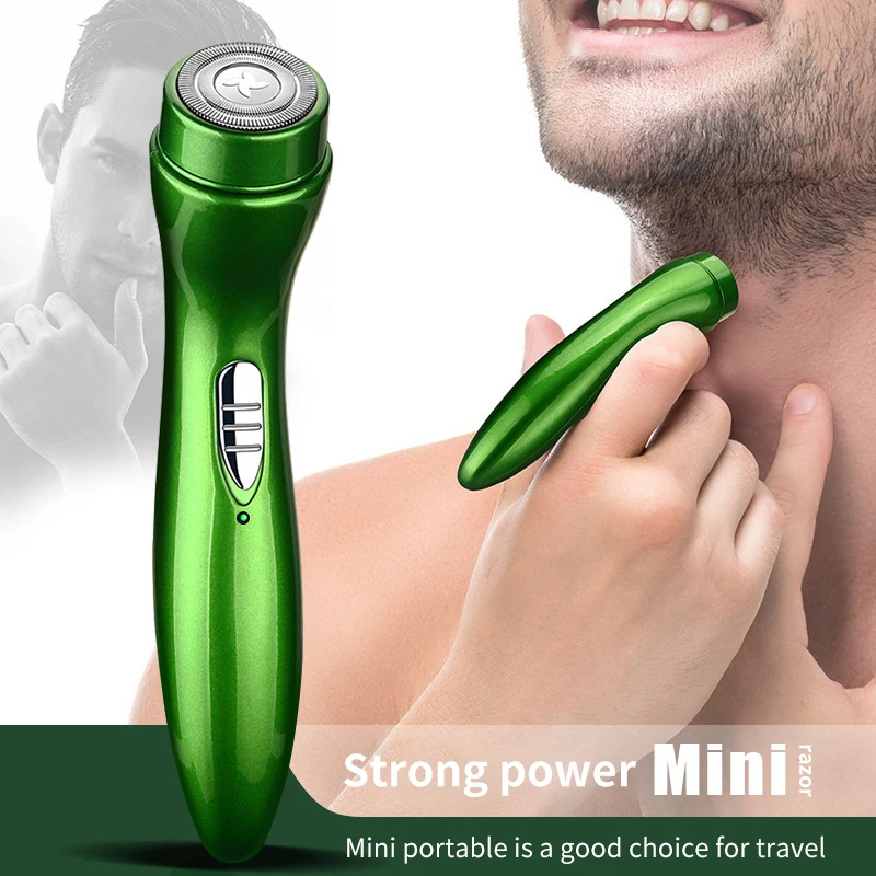 Portable Men Electric Razor Waterproof Shaving Machine For Man Travel Car Beard Trimmer