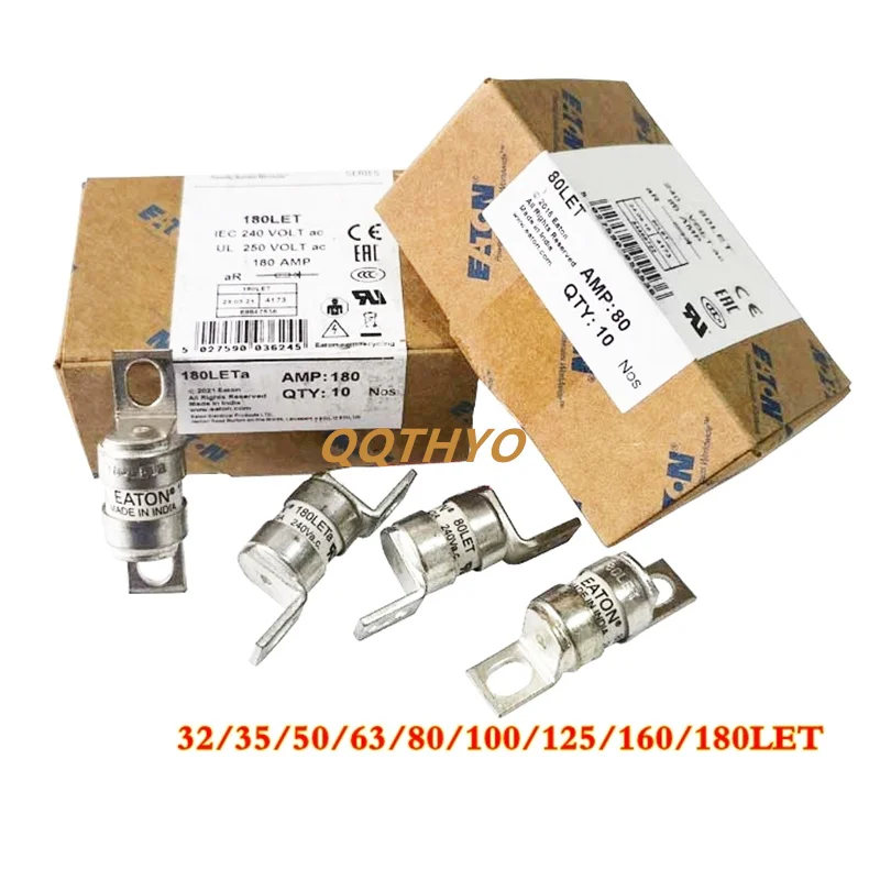 Предохранитель Bussmann BS88:4 25LET 25A 32LET 32A 35LET 35A 50LET 50A 63LET 63A 80LET 80A 100LET 100A 125LET 125A 160LET 160A 180LET