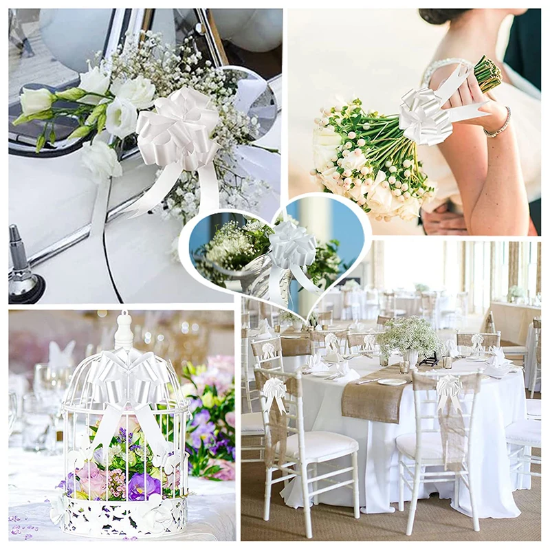 30 шт. свадебные банты-розетки