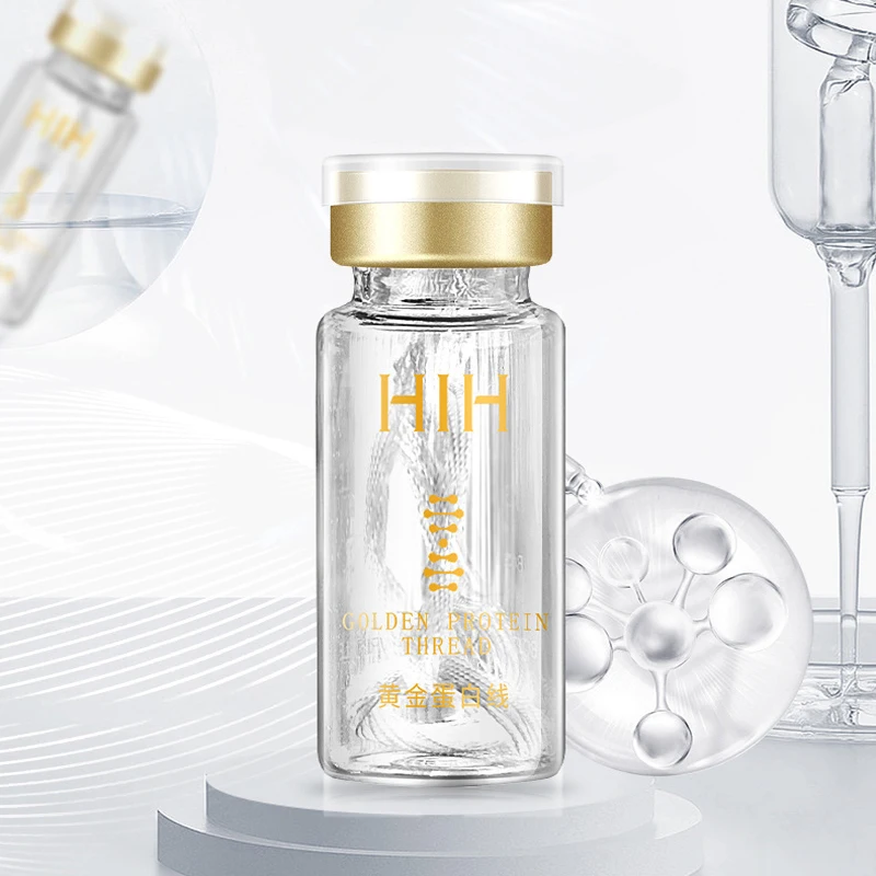 5 бутылочек протеиновая нить без иглы Золотая линия абсорбируемый наполнитель