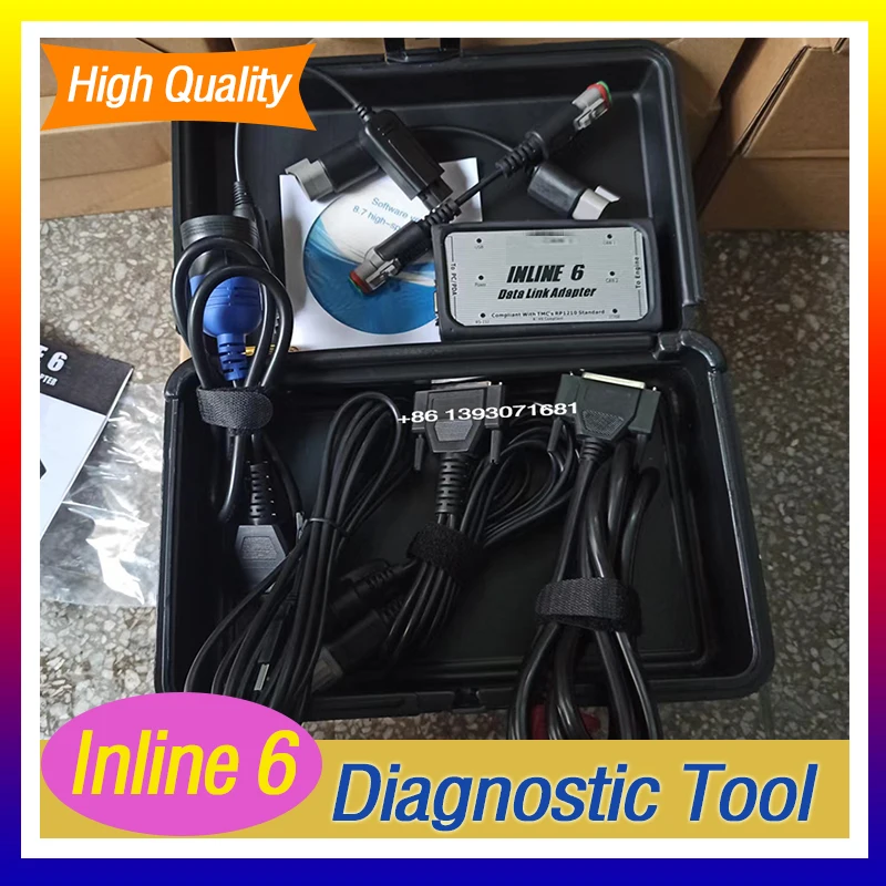 

Встроенный 6 адаптер для передачи данных 2892092 2892093 для сканера грузовика экскаватора сверхмощный Встроенный адаптер v8.6 диагностический инструмент