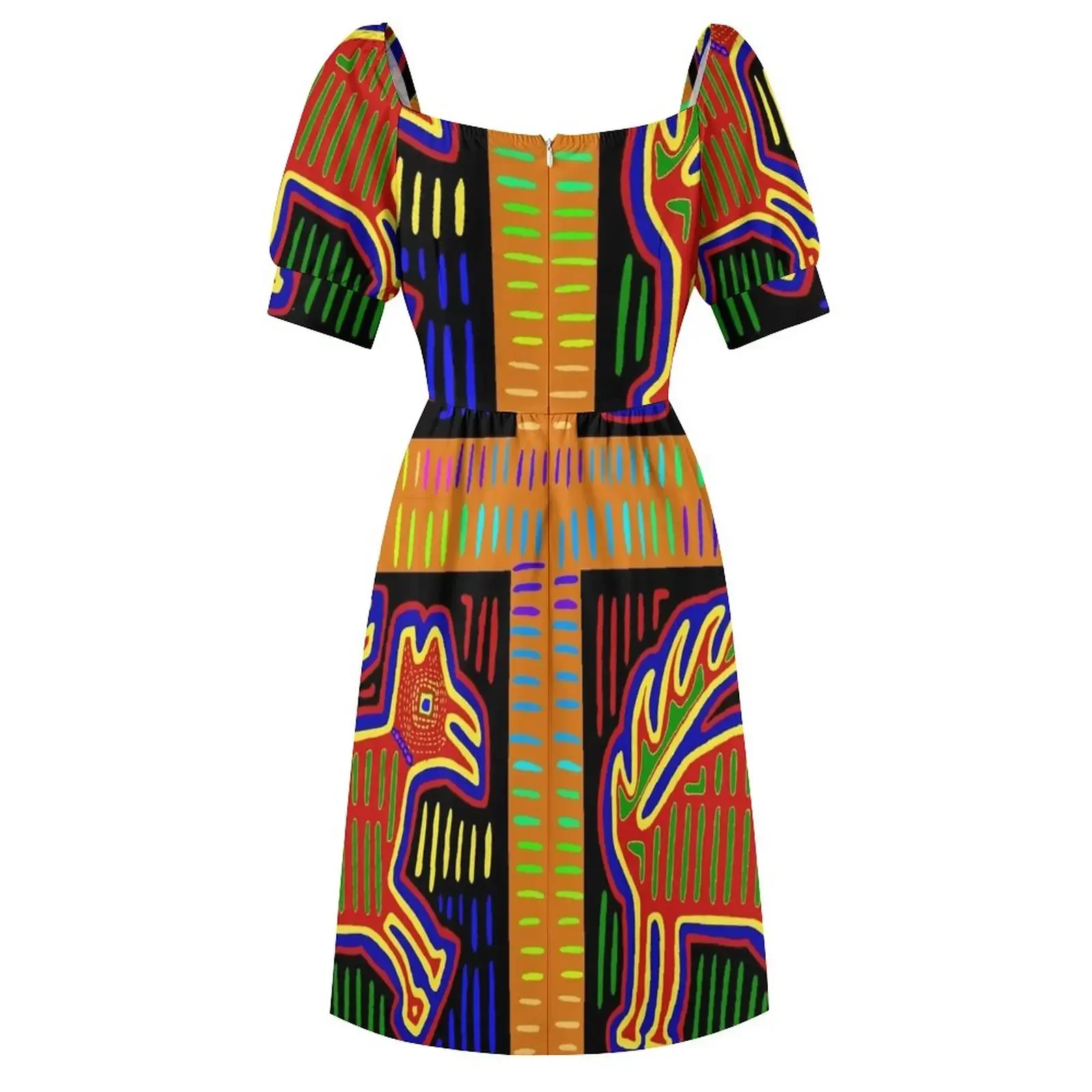 너 Indian Caballo Платье с короткими рукавами женское вечернее платье свободное Женская