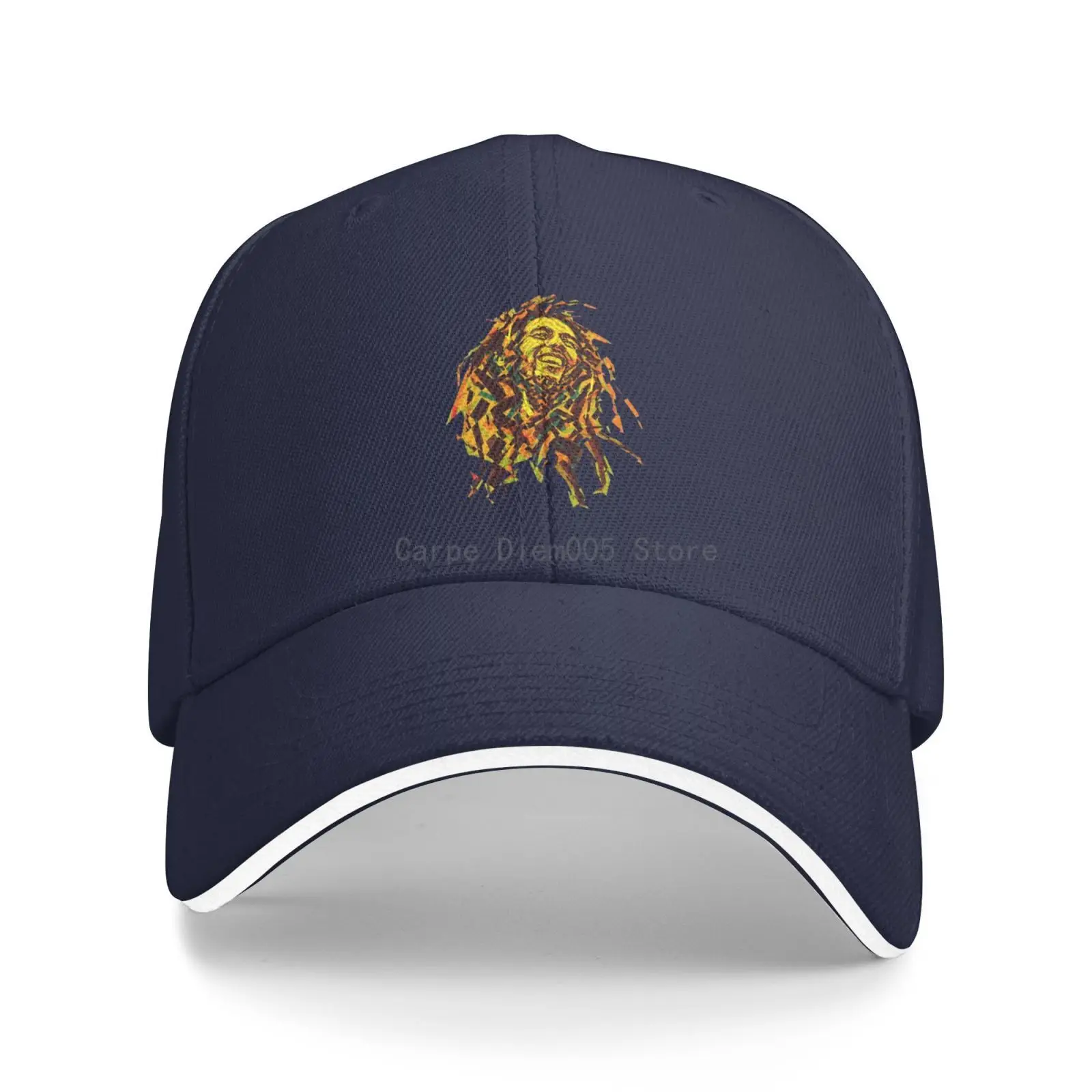 

Bob Marley Cap The New Printed Baseball Cap Custom Pattern Fashion Cap Hat Adjustable Adult Sun Casquette