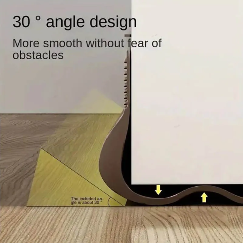 Гибкая Уплотнительная Лента Для Нижней Части Двери Защита От Атмосферных