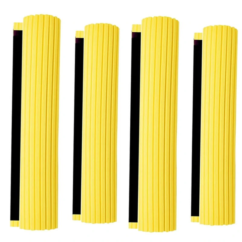 

Mop Roller Head Refill Sponge Refills Cleaning Pads Absorbent Replacement Wet Mopping Clothes Accessories Parts Eraser 4Pack