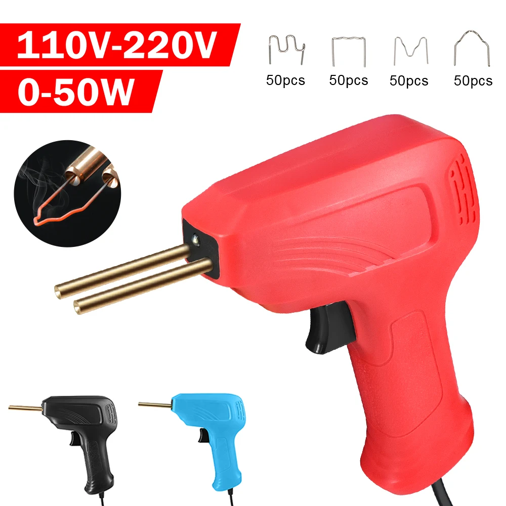 

Plastic Welder Gun Auto Bumper Repair Tools Kit Hot Stapler Lassen Machine Garage Gereedschap 50W EU 220V/US 110V