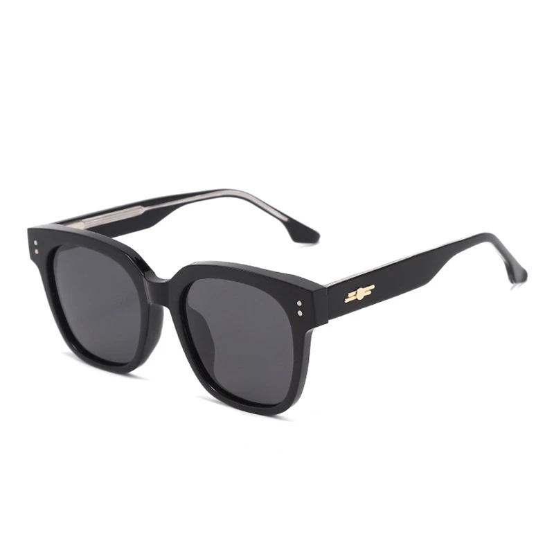 

2022 New TR Polarized Sunglasses Women's Fashion Plate Core Insert Foot Sunglasses Advanced Texture Decorative Glasses Frame Men