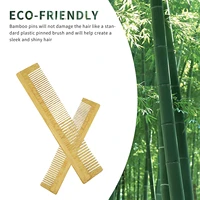 5pcs bamboo wooden comb massage ecoy friendly wooden comb bamboo hair vent brush hair care and beauty hotel supplies travel home