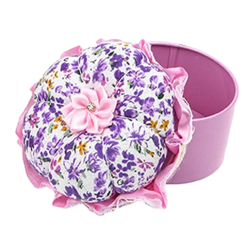 Ручной текстильный ящик для инструментов вышивания и шитья с отделениями