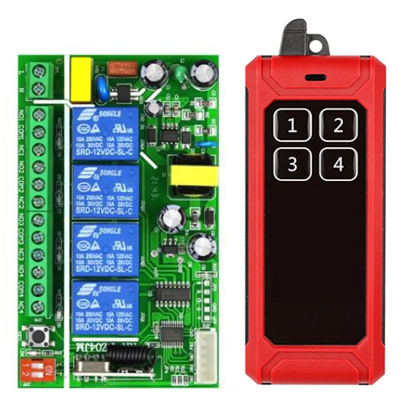 Универсальный беспроводной пульт дистанционного управления 433 МГц 110 В